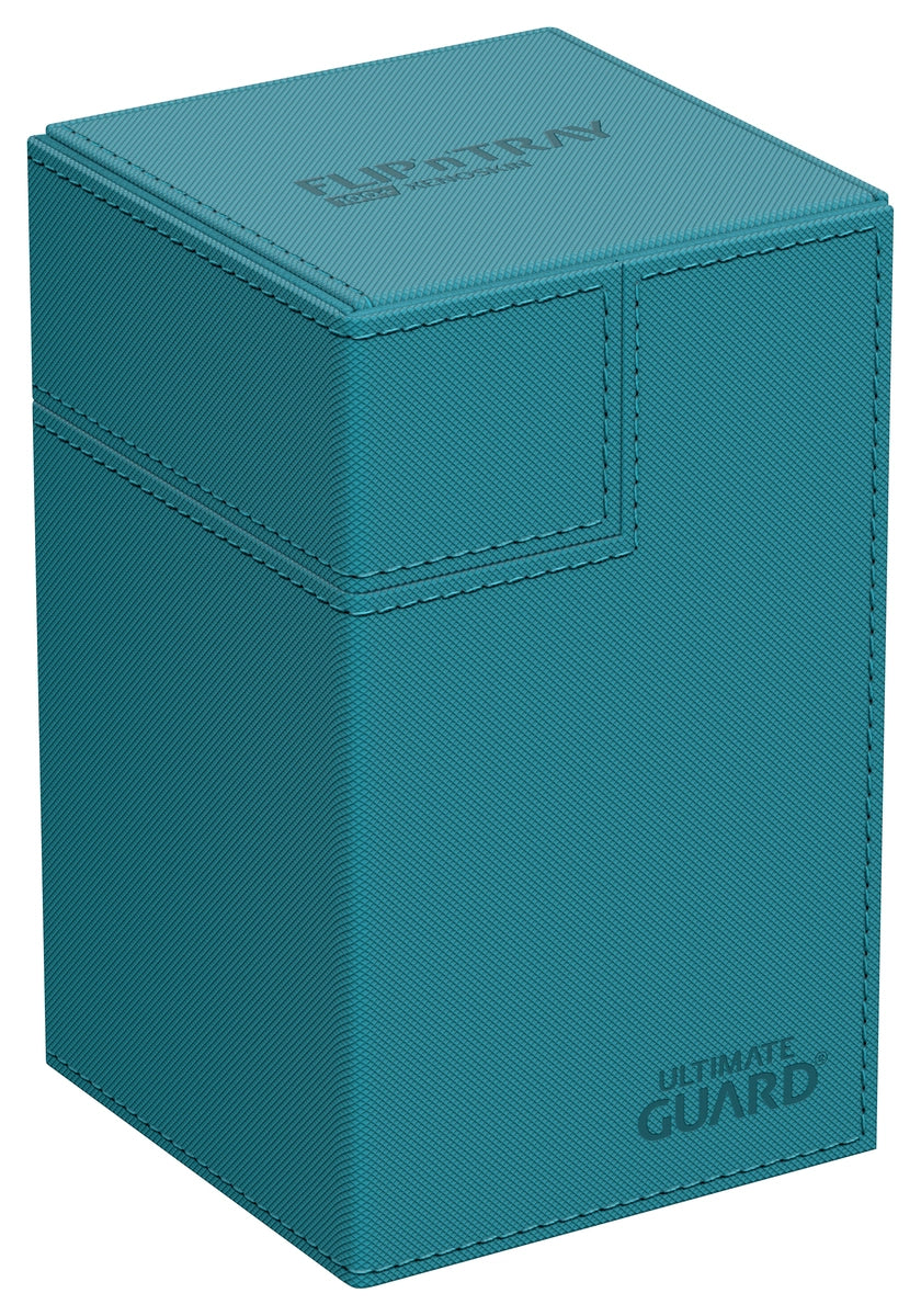 Ultimate Guard Flip n Tray 100 Petrol Xenoskin Deck Box