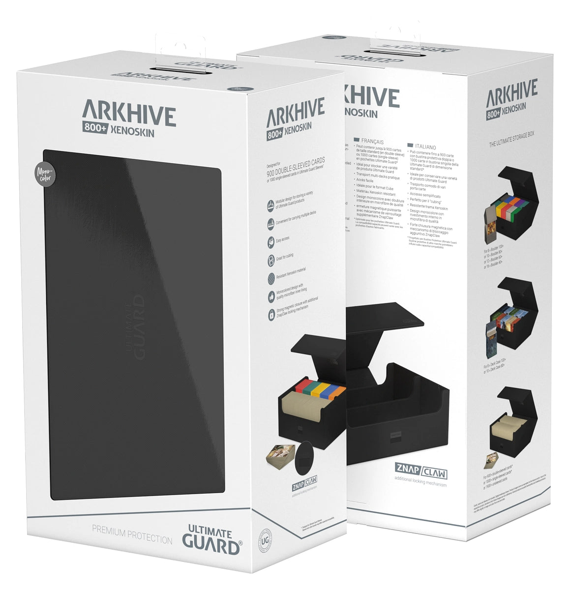 ultimate guard arkhive 800+ xenoskin black