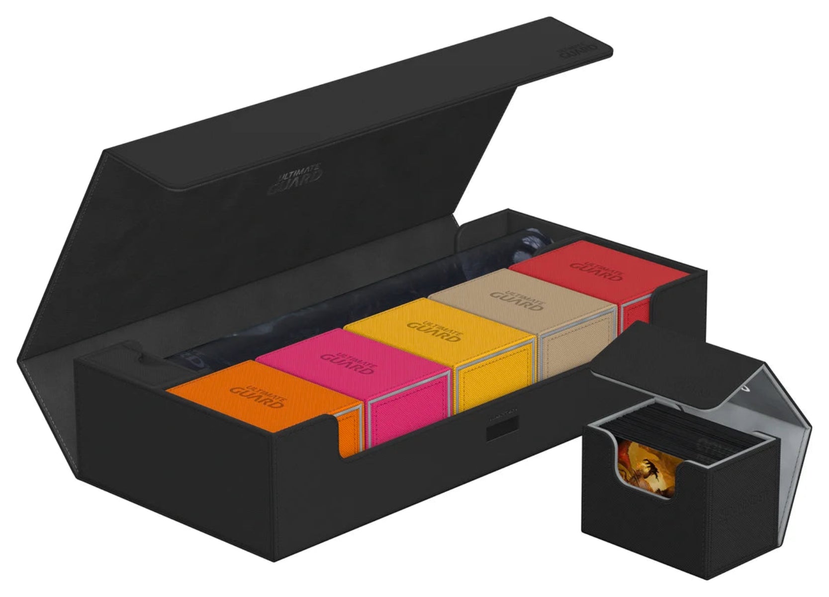 Ultimate Guard Superhive 550+ Xenoskin Deck Case - Black