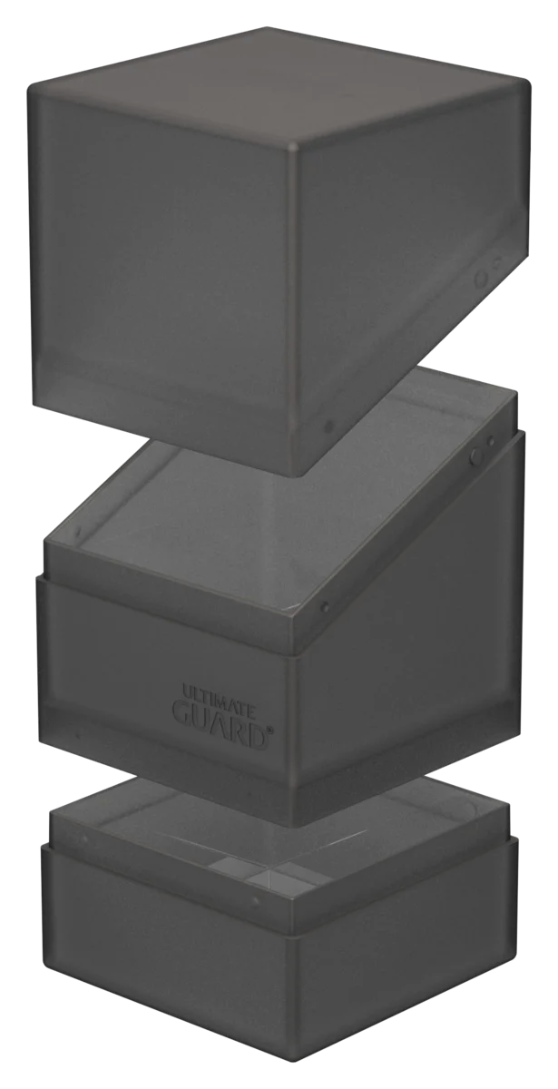 Ultimate Guard Boulder n Tray 100 Onyx Deck Box