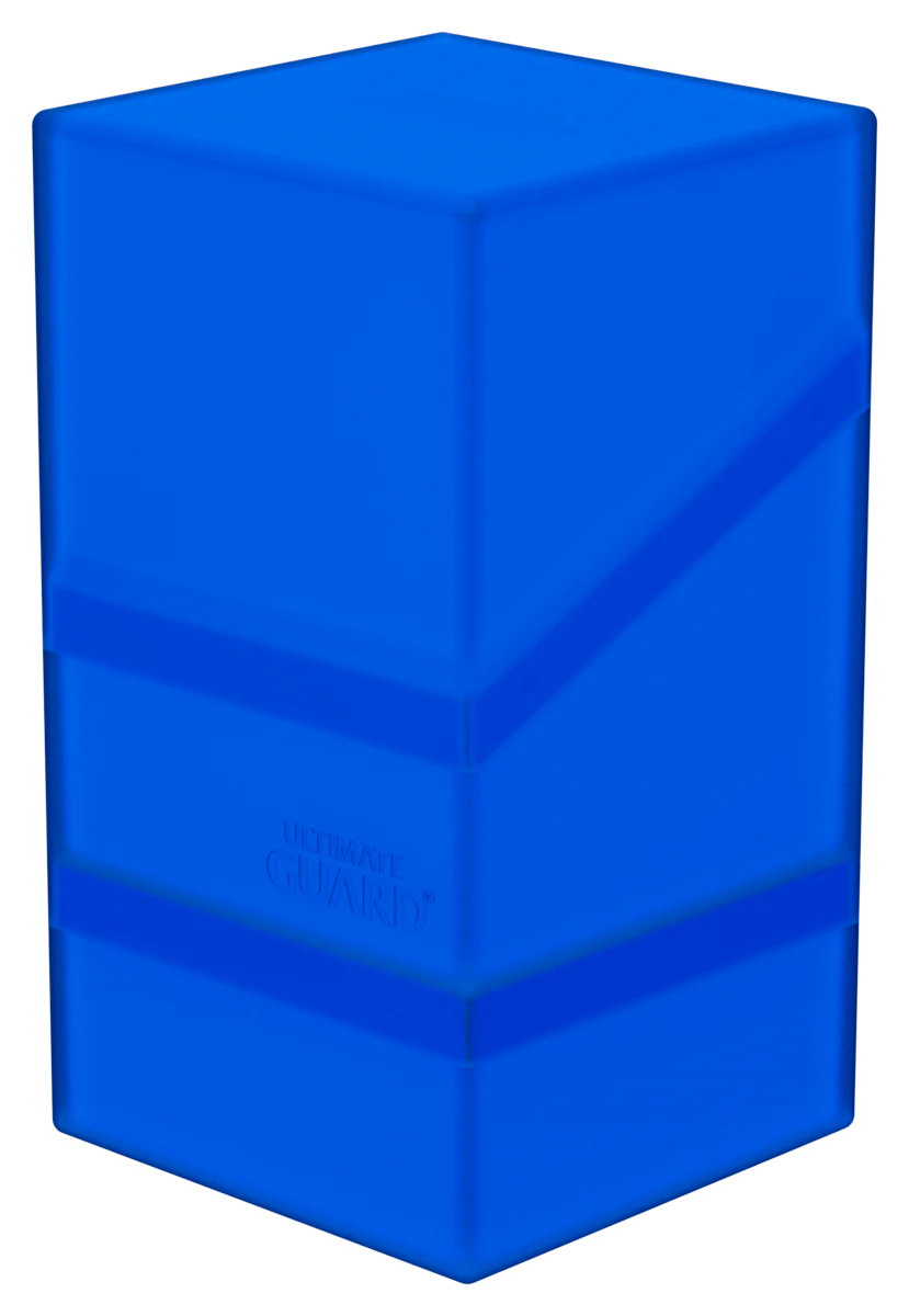 Ultimate Guard Boulder n Tray 100 Sapphire Deck Box