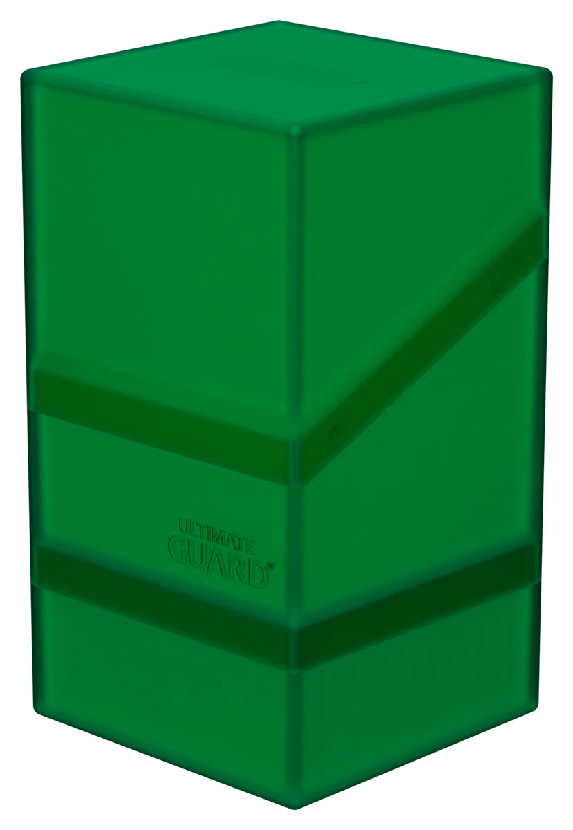 Ultimate Guard Boulder n Tray 100 Emerald Deck Box