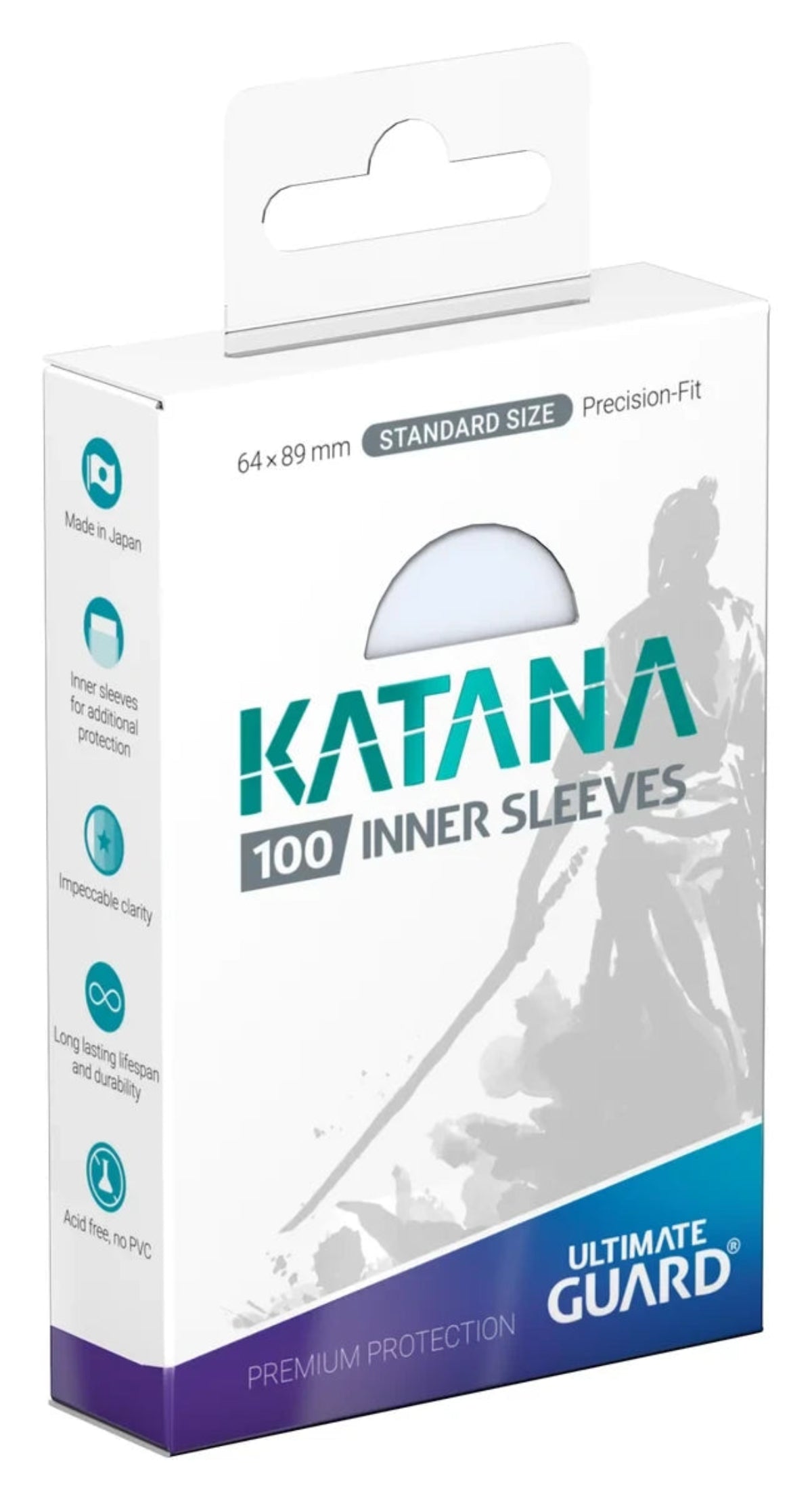 Katana Sleeves Standard Size 100 - Inner Sleeves