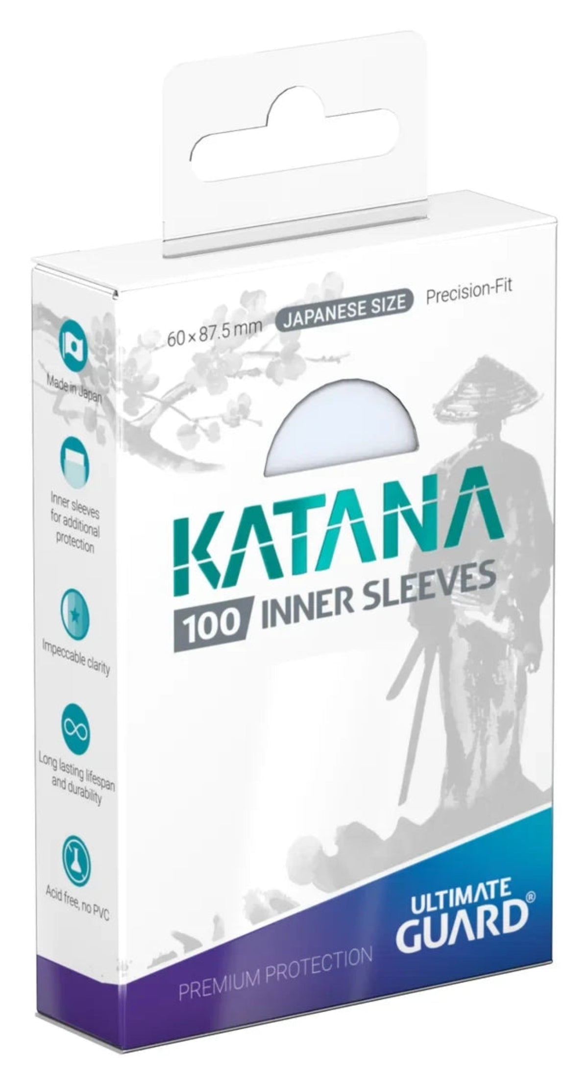 Katana Sleeves Japanese Size 100ct - Inner Sleeves