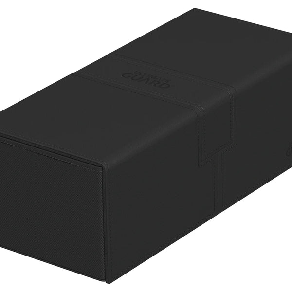 Ultimate Guard Twin Flip n Tray 266 Black Xenoskin Deck Case