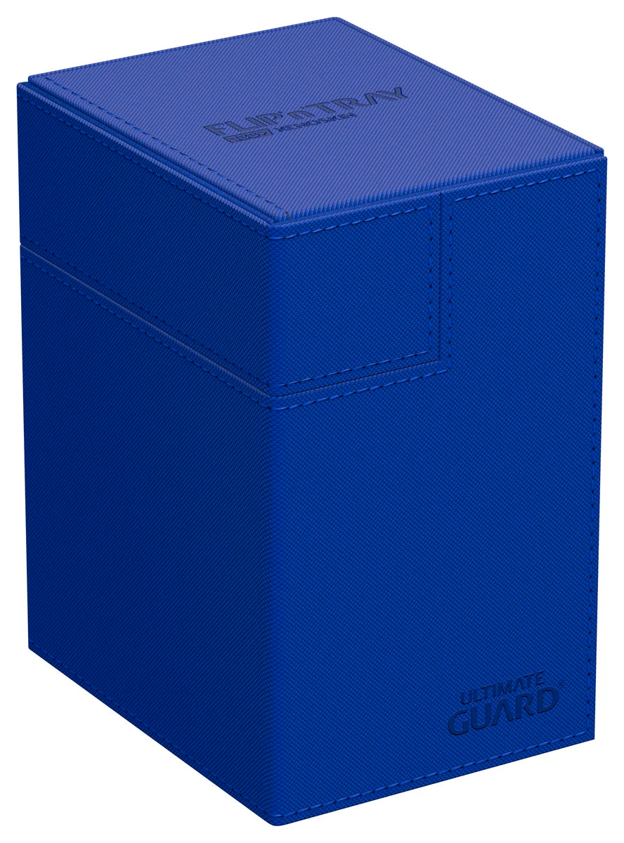 Ultimate Guard Flip n Tray 133 Blue Xenoskin Deck Box