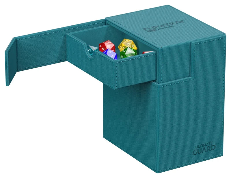 Ultimate Guard Flip n Tray 133 Petrol Xenoskin Deck Box