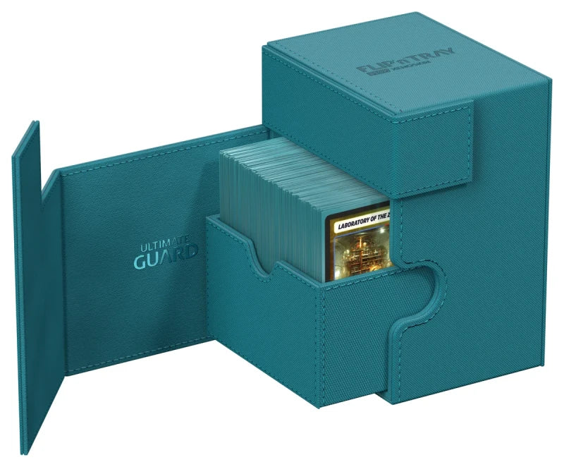 Ultimate Guard Flip n Tray 133 Petrol Xenoskin Deck Box