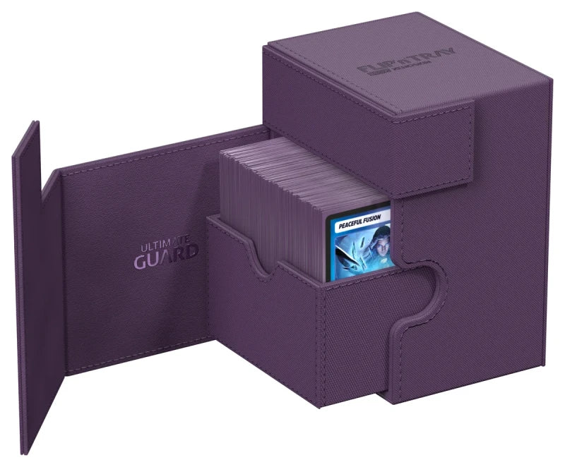 Ultimate Guard Flip n Tray 133 Purple Xenoskin Deck Box