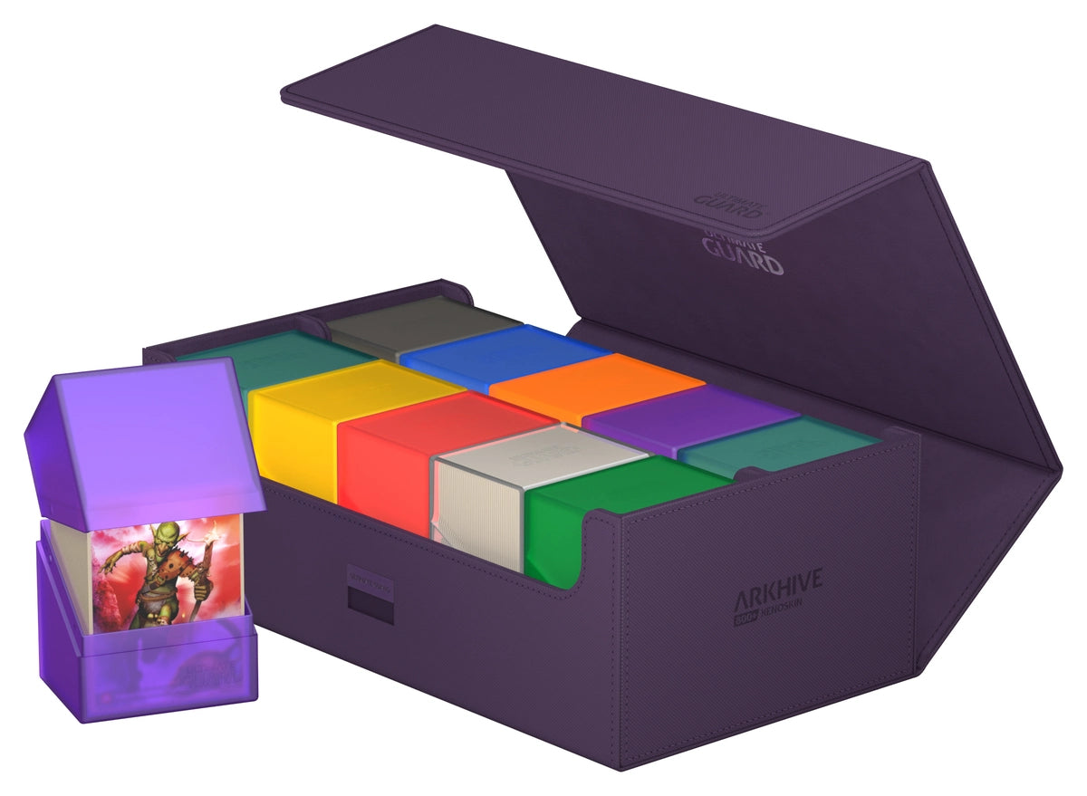 Ultimate Guard Arkhive 800+ Xenoskin Purple Deck Case