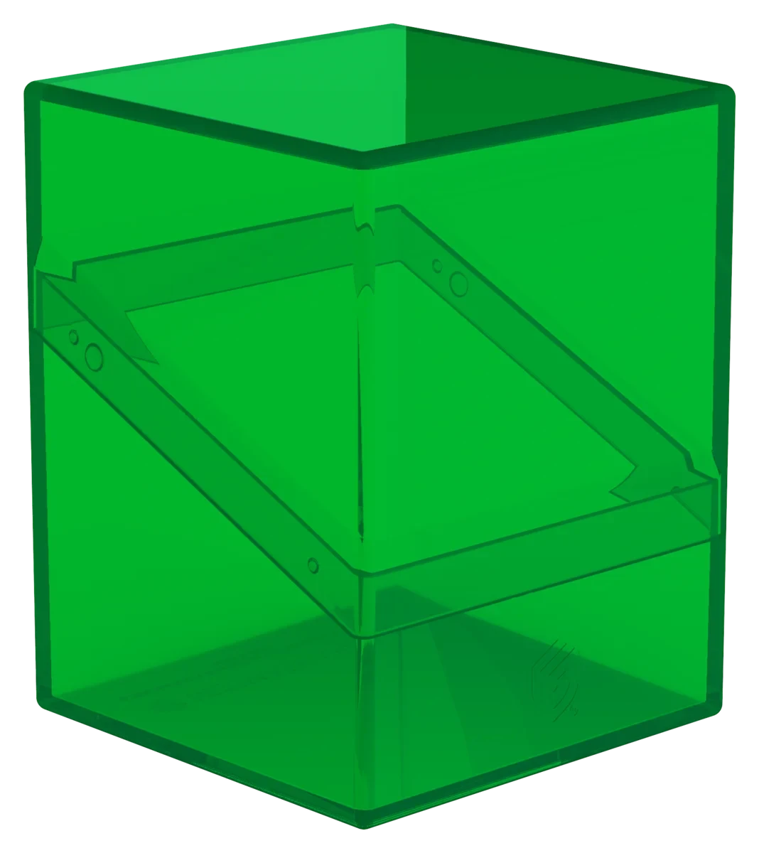 Boulder 100 Clear Deck Box - Emerald