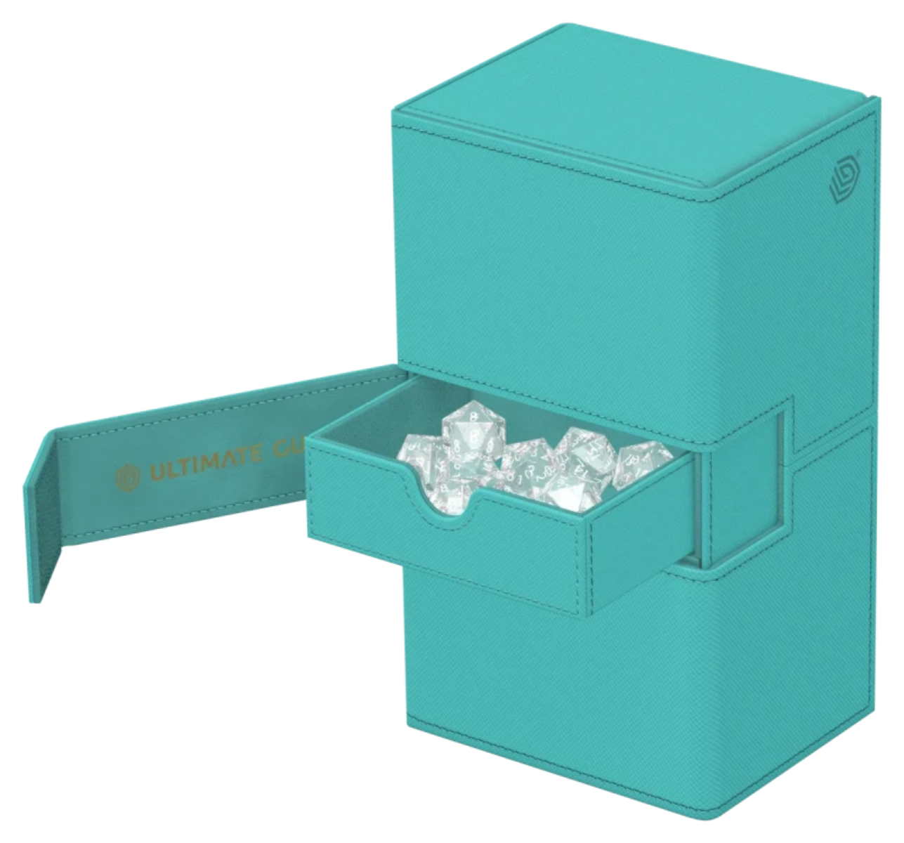 Ultimate Guard Twin Flip n Tray 200 Lagoon Xenoskin Deck Case