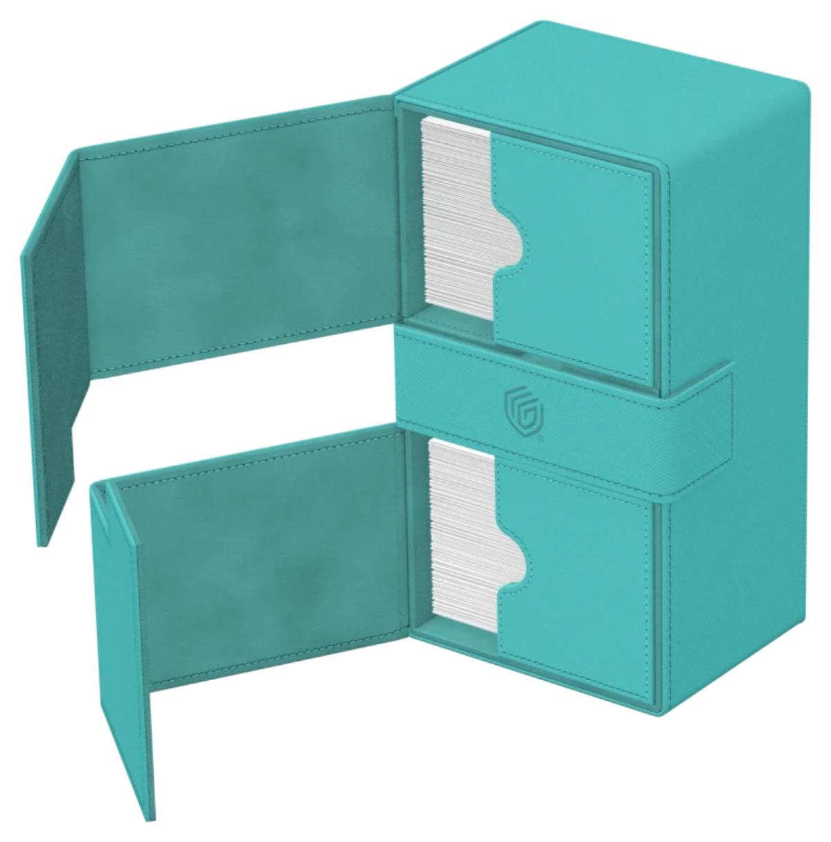 Ultimate Guard Twin Flip n Tray 200 Lagoon Xenoskin Deck Case