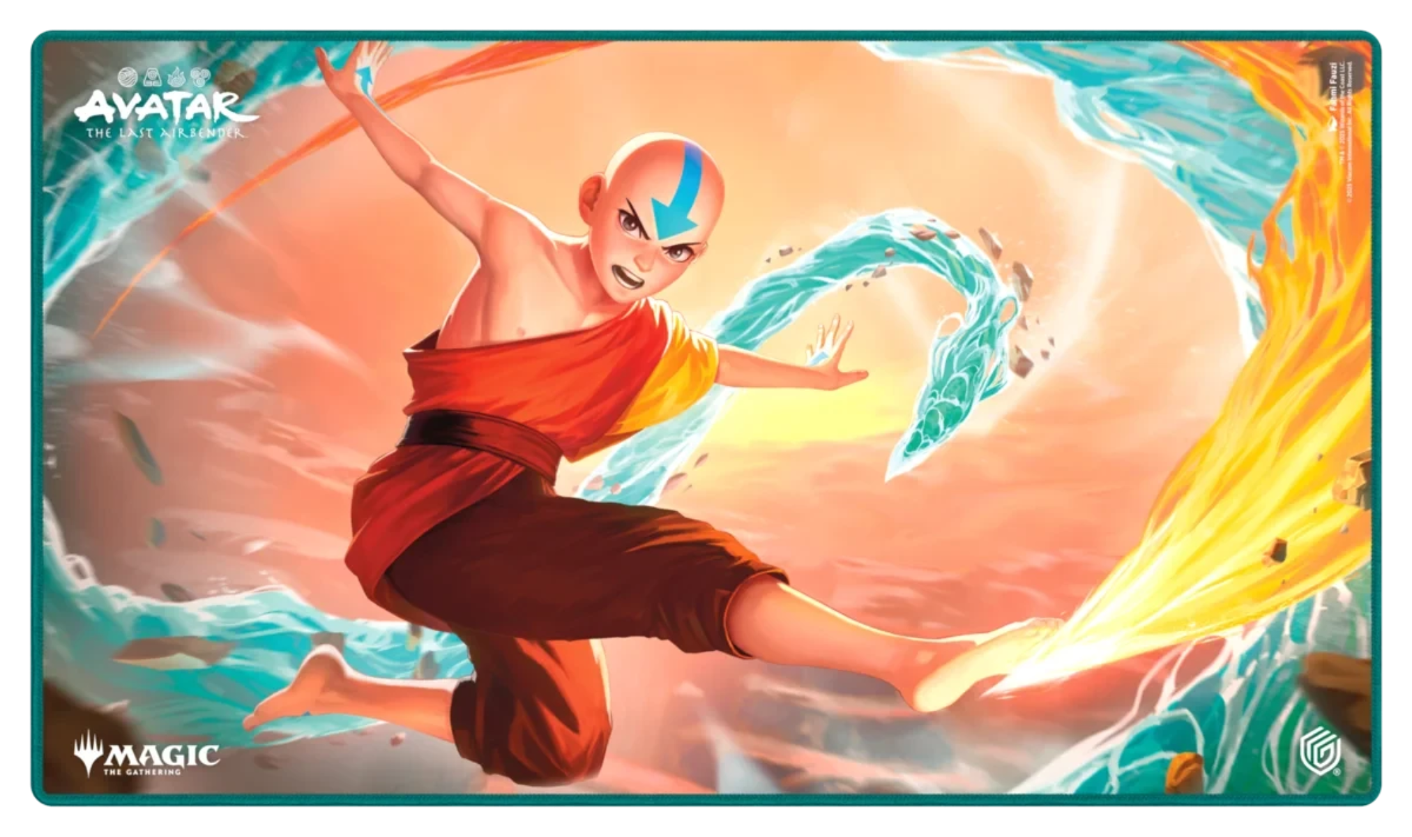 Avatar the Last Airbender Aang Playmat