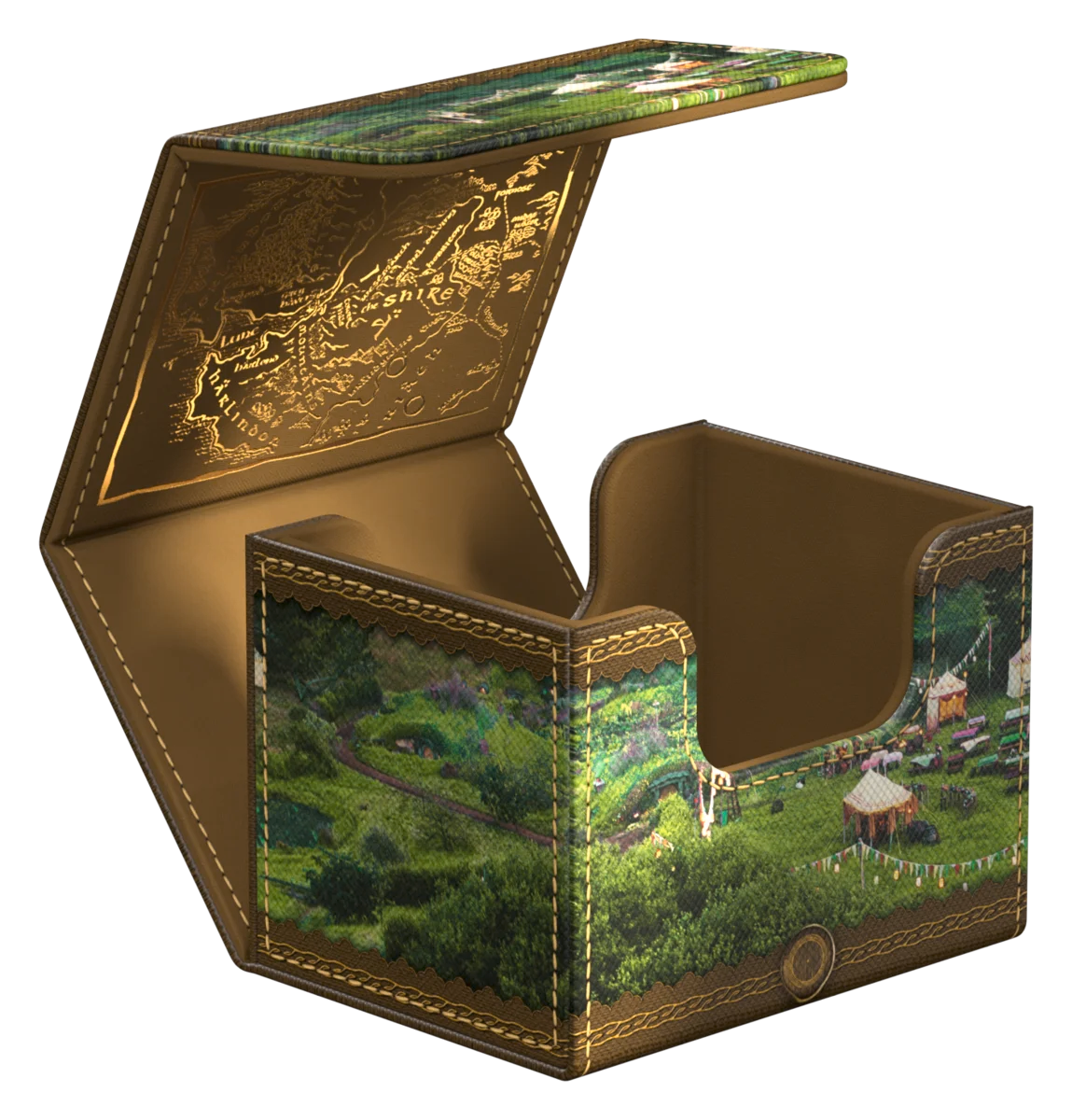 MTG x LOTR Sidewinder 100 The Shire Xenoskin Deck Box