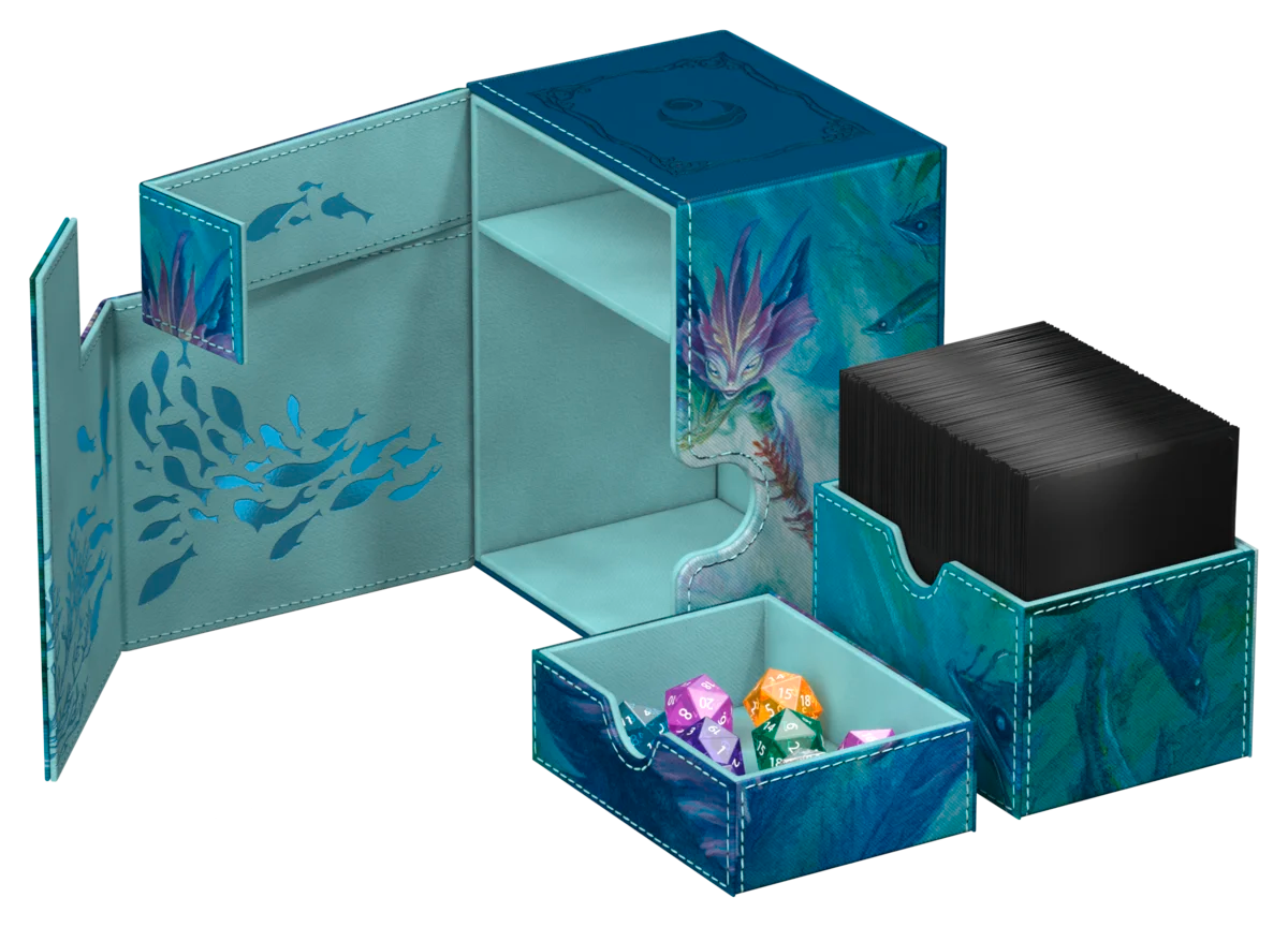 MTG Lorwyn Eclipsed Silvergill Mentor Flip n Tray 133 Commander Deck Box