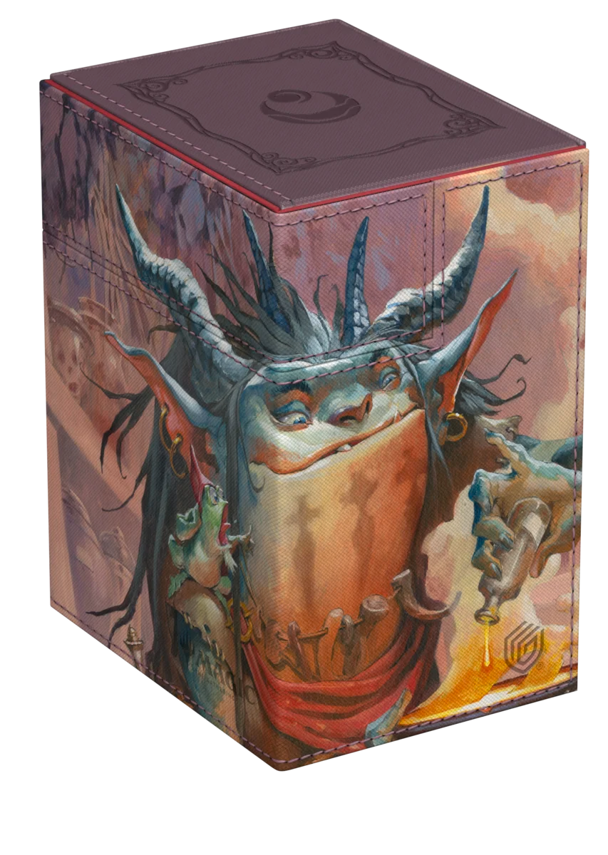 MTG Lorwyn Eclipsed Grub, Storied Matriarch Flip n Tray 133 Commander Deck Box