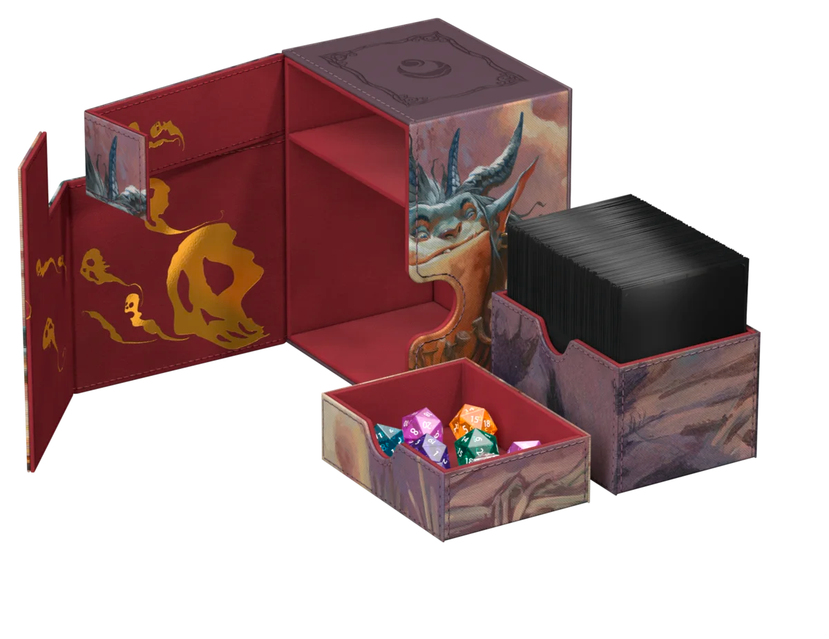 MTG Lorwyn Eclipsed Grub, Storied Matriarch Flip n Tray 133 Commander Deck Box