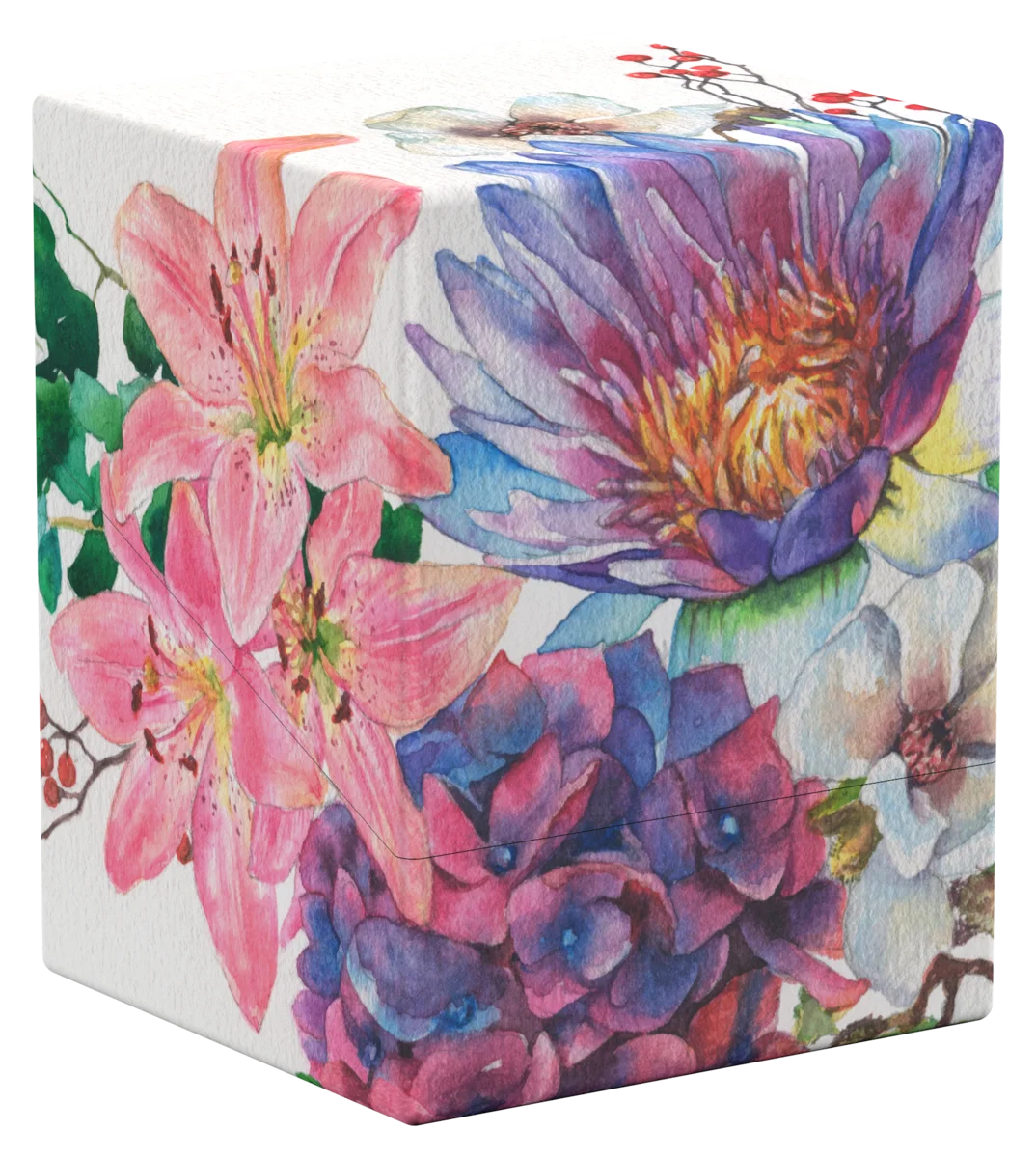 Boulder 100 Floral Places Deck Box - Lotus Bloom