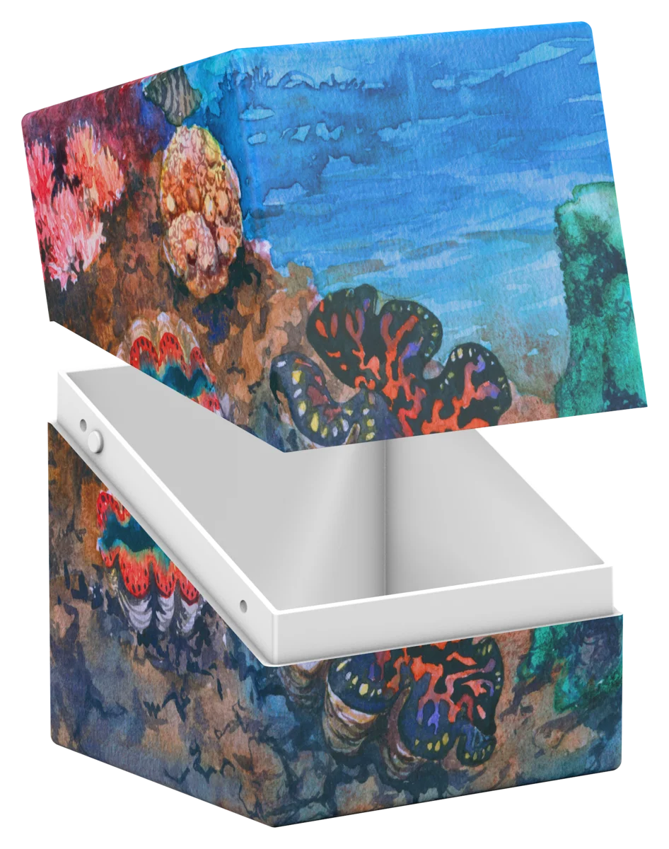 Boulder 100 Coral Place Deck Box - Seablue Hush