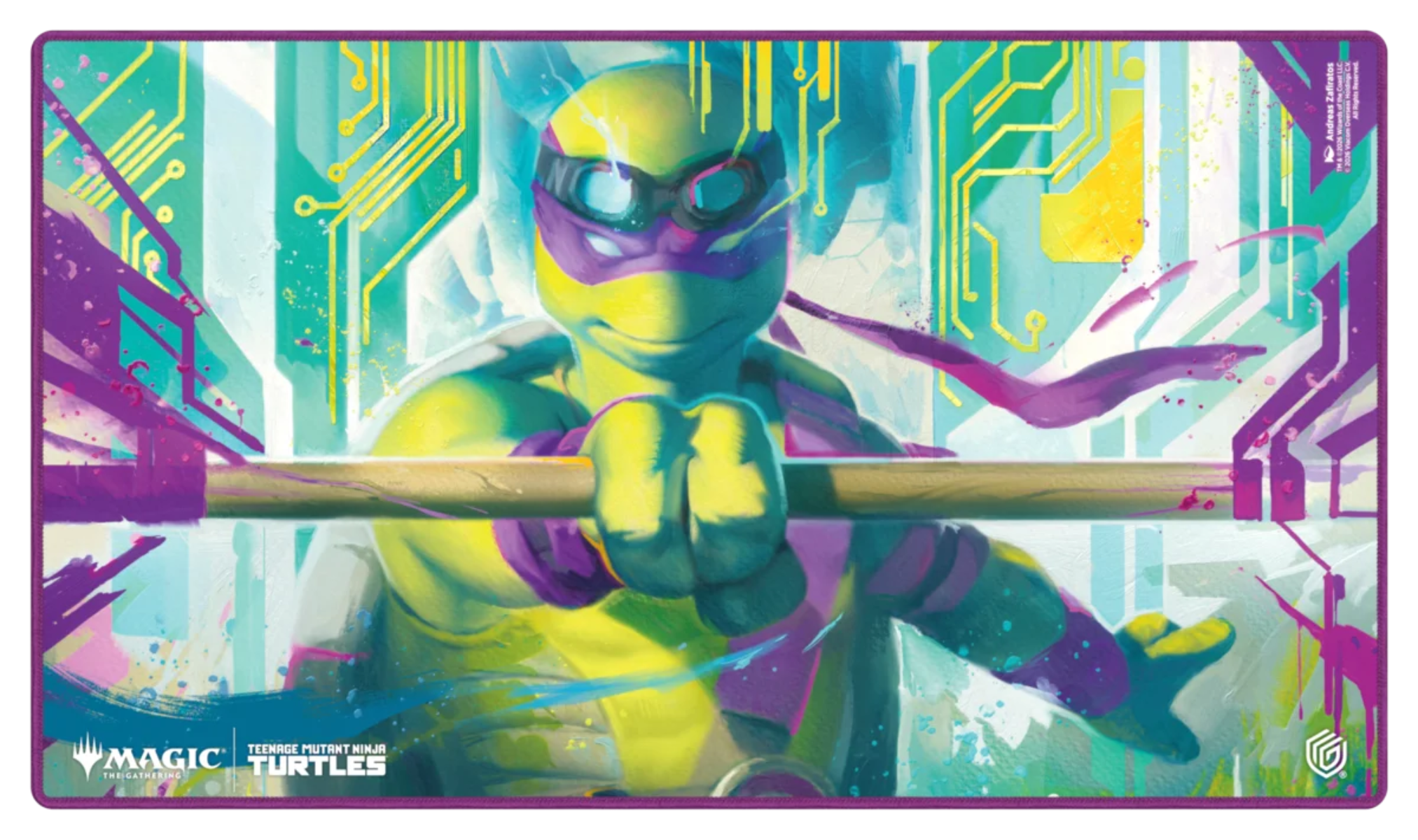 TMNT Donatello's Technique Playmat
