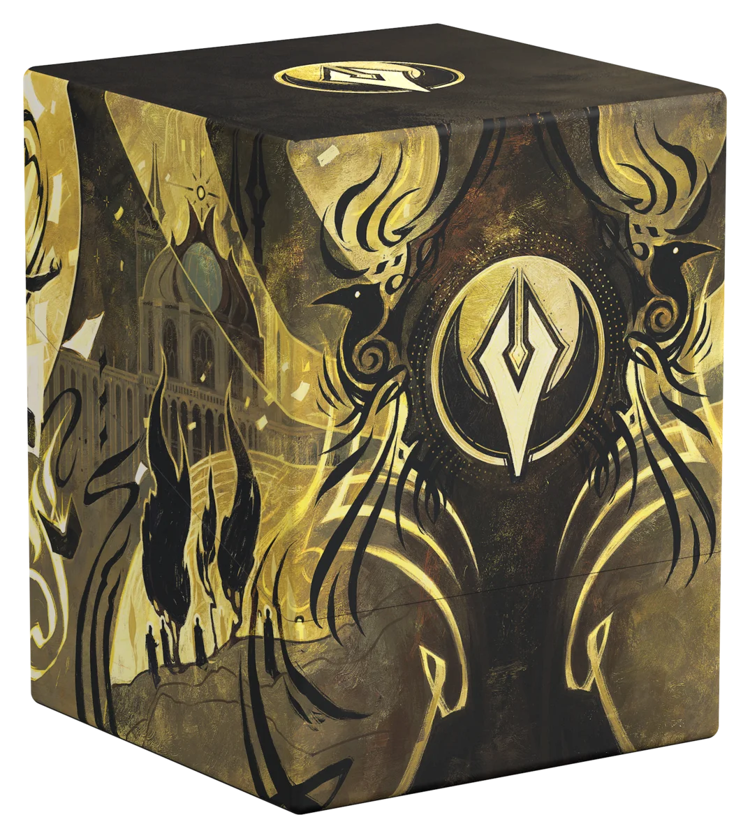 Secrets of Strixhaven Silverquill Boulder 100 Deck Box