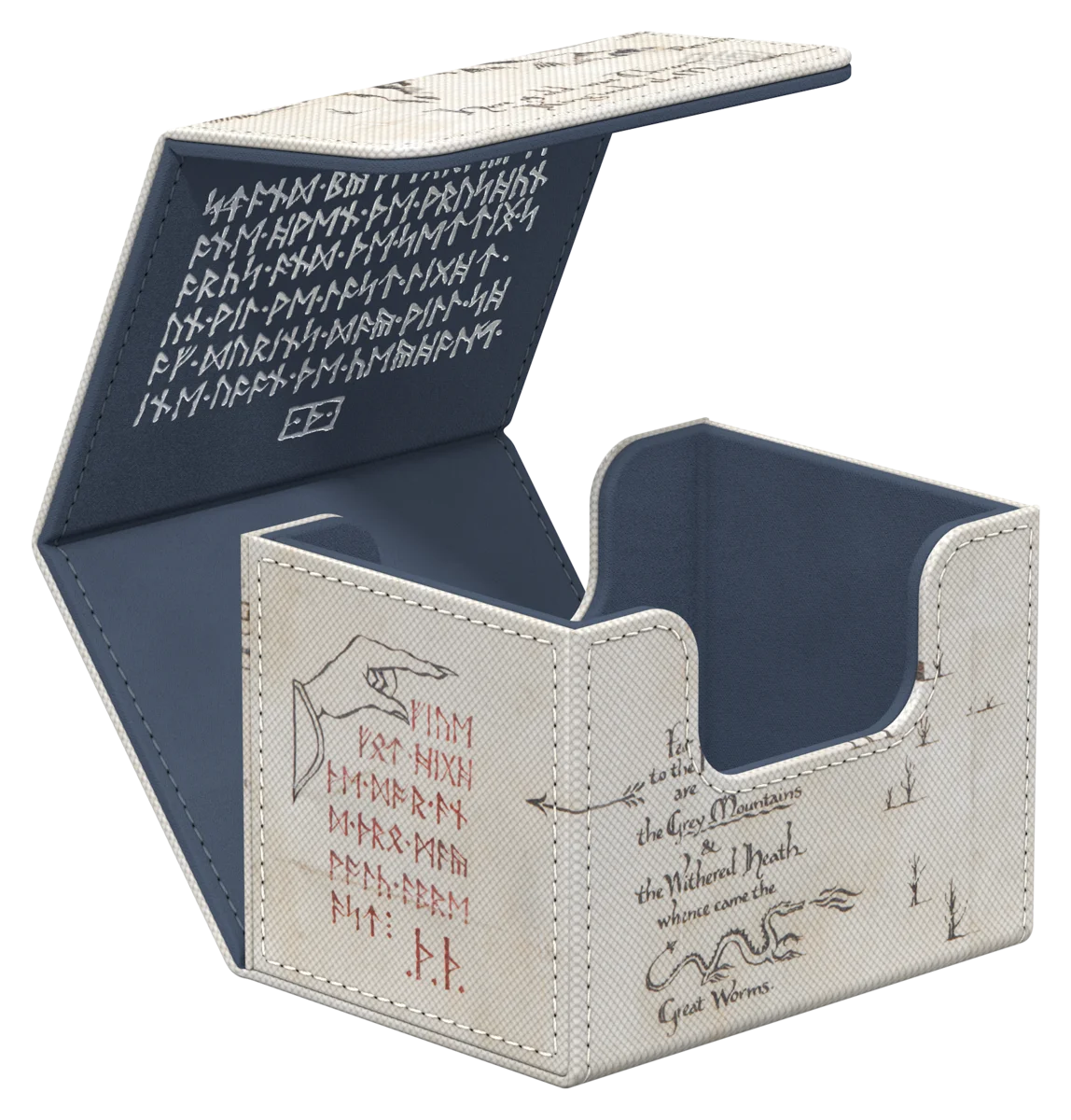 The Hobbit Sidewinder 100 Deck Box - Thror's Map
