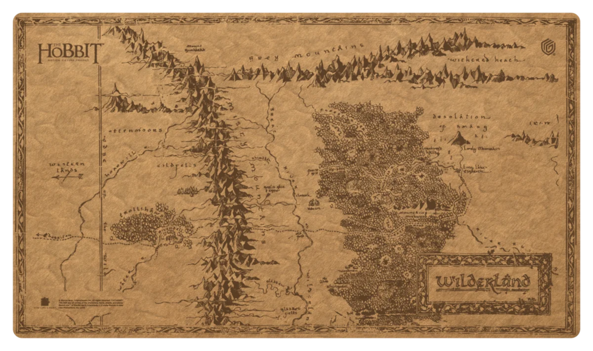 The Hobbit Playmat - Wilderland
