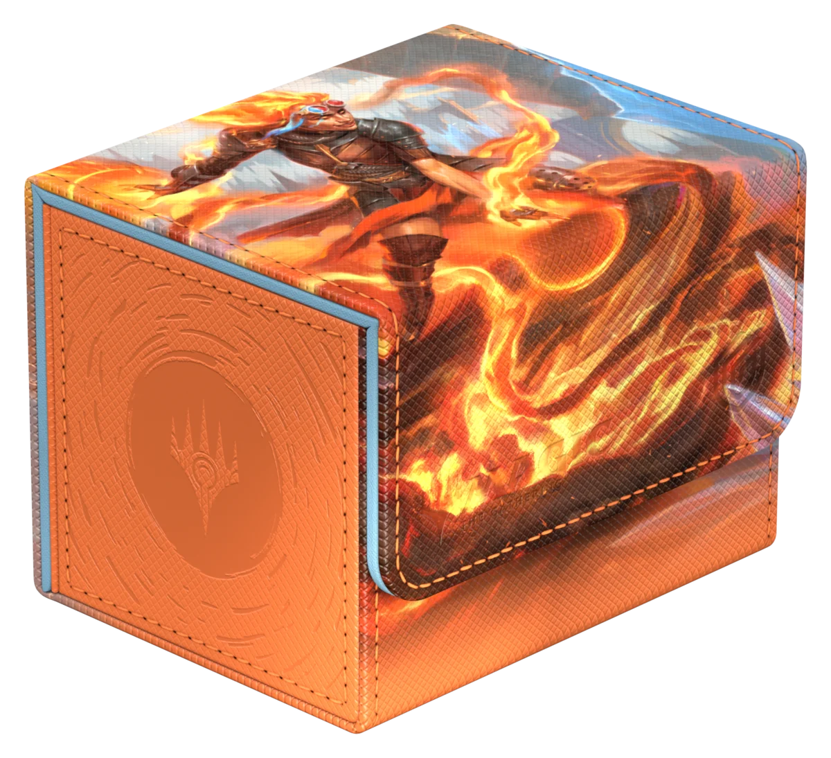 Reality Fracture Sidewinder 100+ Deck Box - Chandra, Torch of Defiance