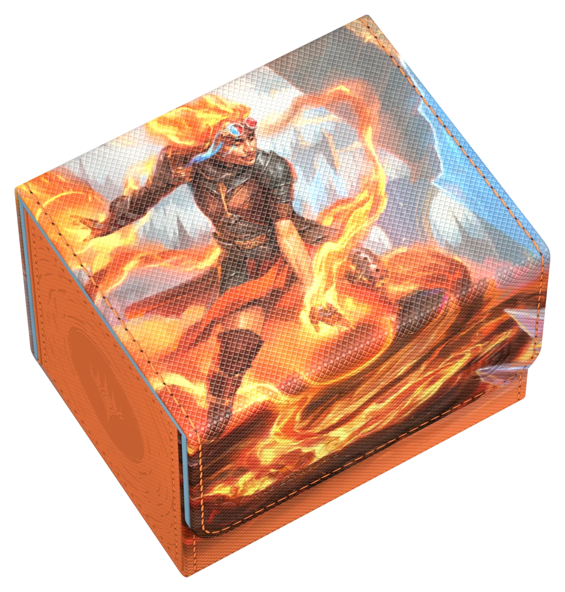 Reality Fracture Sidewinder 100+ Deck Box - Chandra, Torch of Defiance