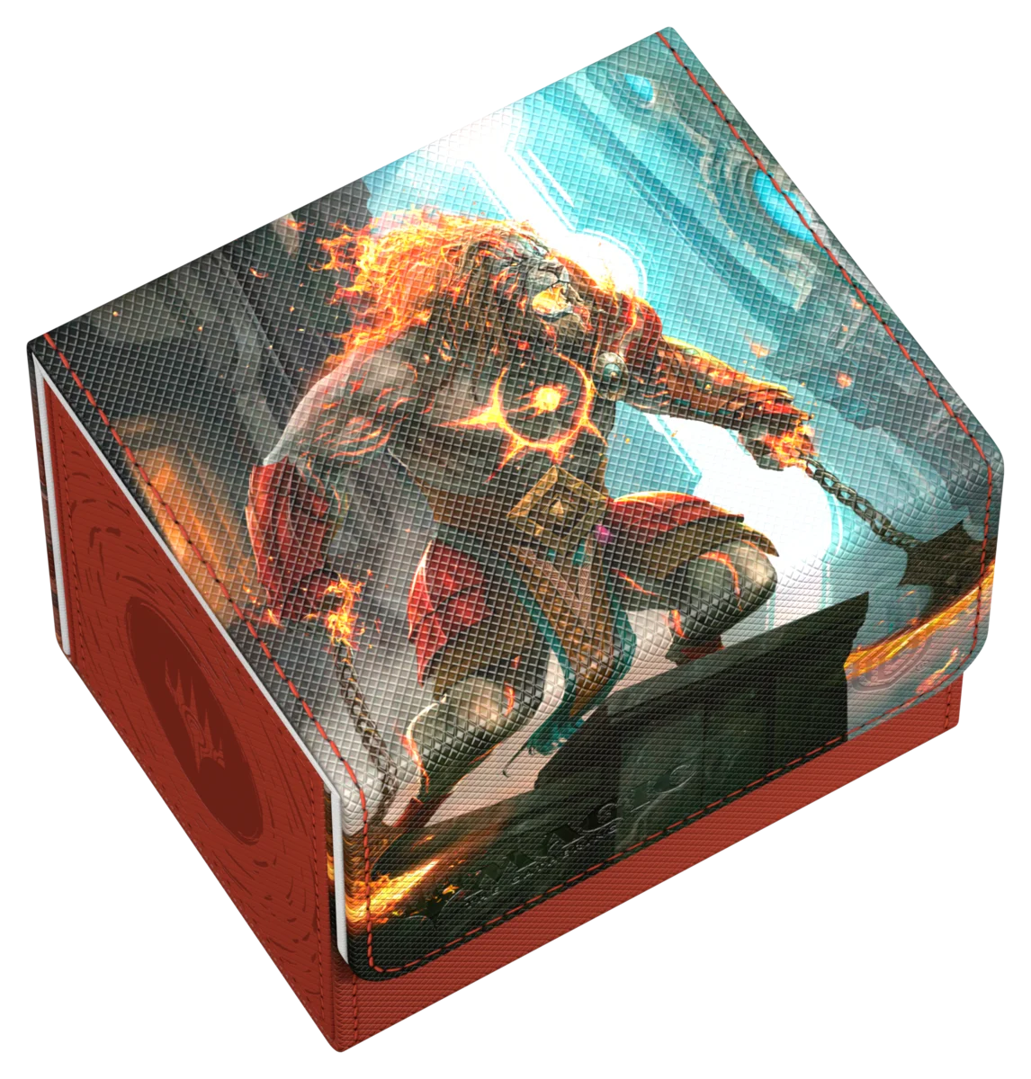 Reality Fracture Sidewinder 100+ Deck Box - Ajani, Path of Vengeance