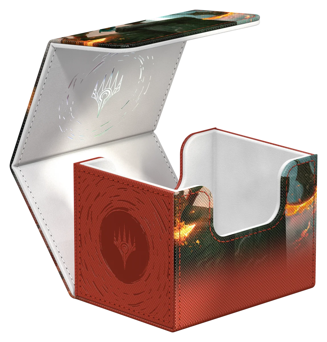 Reality Fracture Sidewinder 100+ Deck Box - Ajani, Path of Vengeance