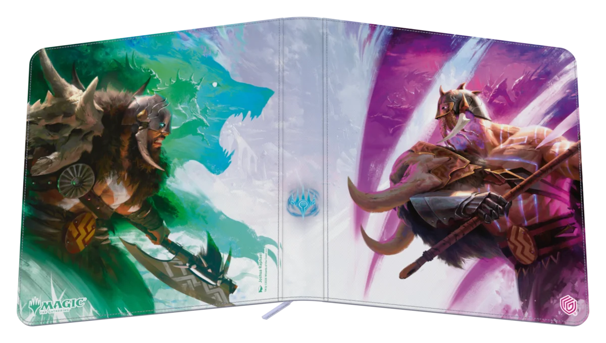 Reality Fracture Zipfolio 480 Card Binder - Way of the Wildspeaker/Way of the Deathbringer