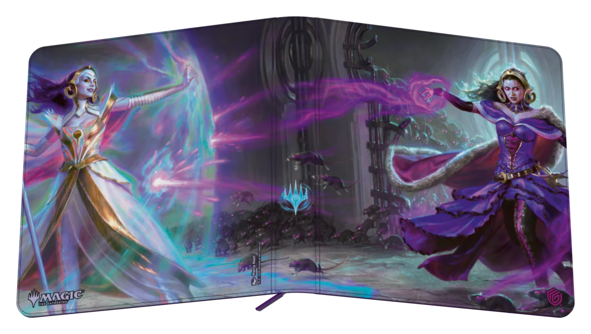 Reality Fracture Zipfolio 480 Card Binder - Liliana the Faultless/Liliana the Repentant