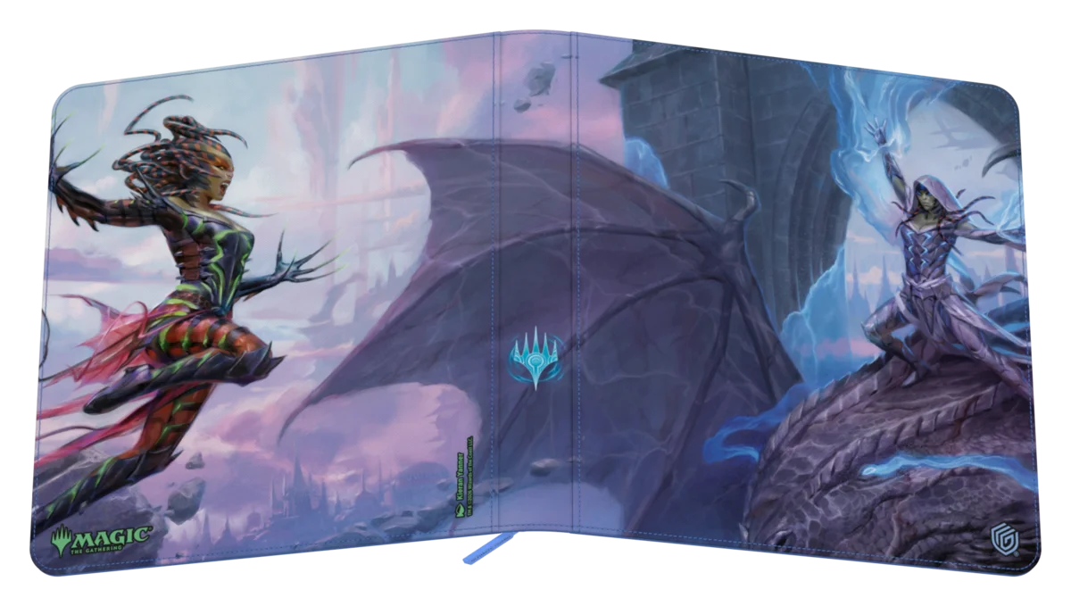 Reality Fracture Zipfolio 480 Card Binder - Vraska, Soul of Stone/Vraska, the Cutting Glare
