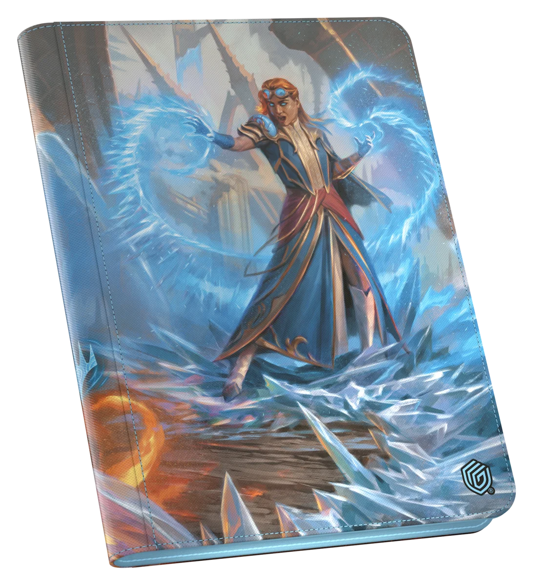 Reality Fracture Zipfolio 360 Card Binder - Chandra, Chill of Compliance/Chandra, Torch of Defiance