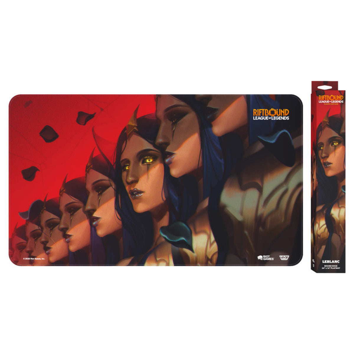 Riftbound Unleashed Playmat - LeBlanc, Deceiver - Preorder