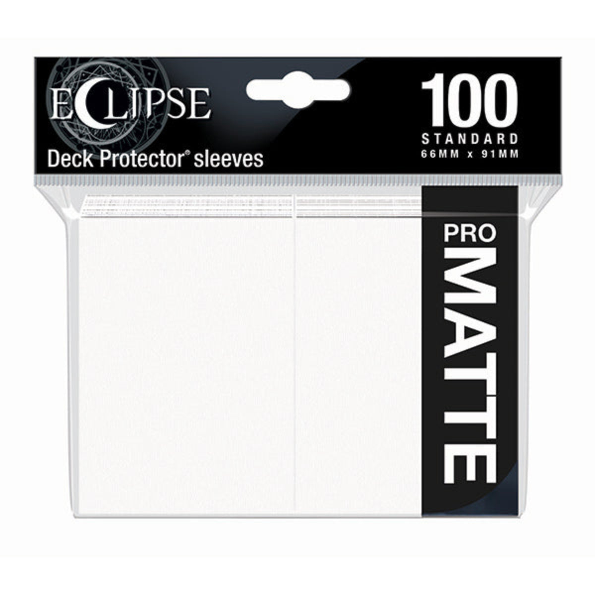 Ultra Pro Eclipse 100 Ct Matte Sleeves - Arctic White