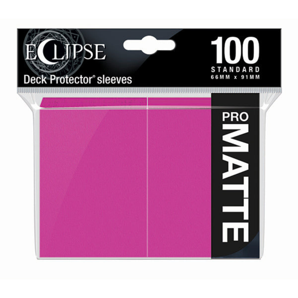 Ultra Pro Eclipse 100 Ct Matte Sleeves - Hot Pink