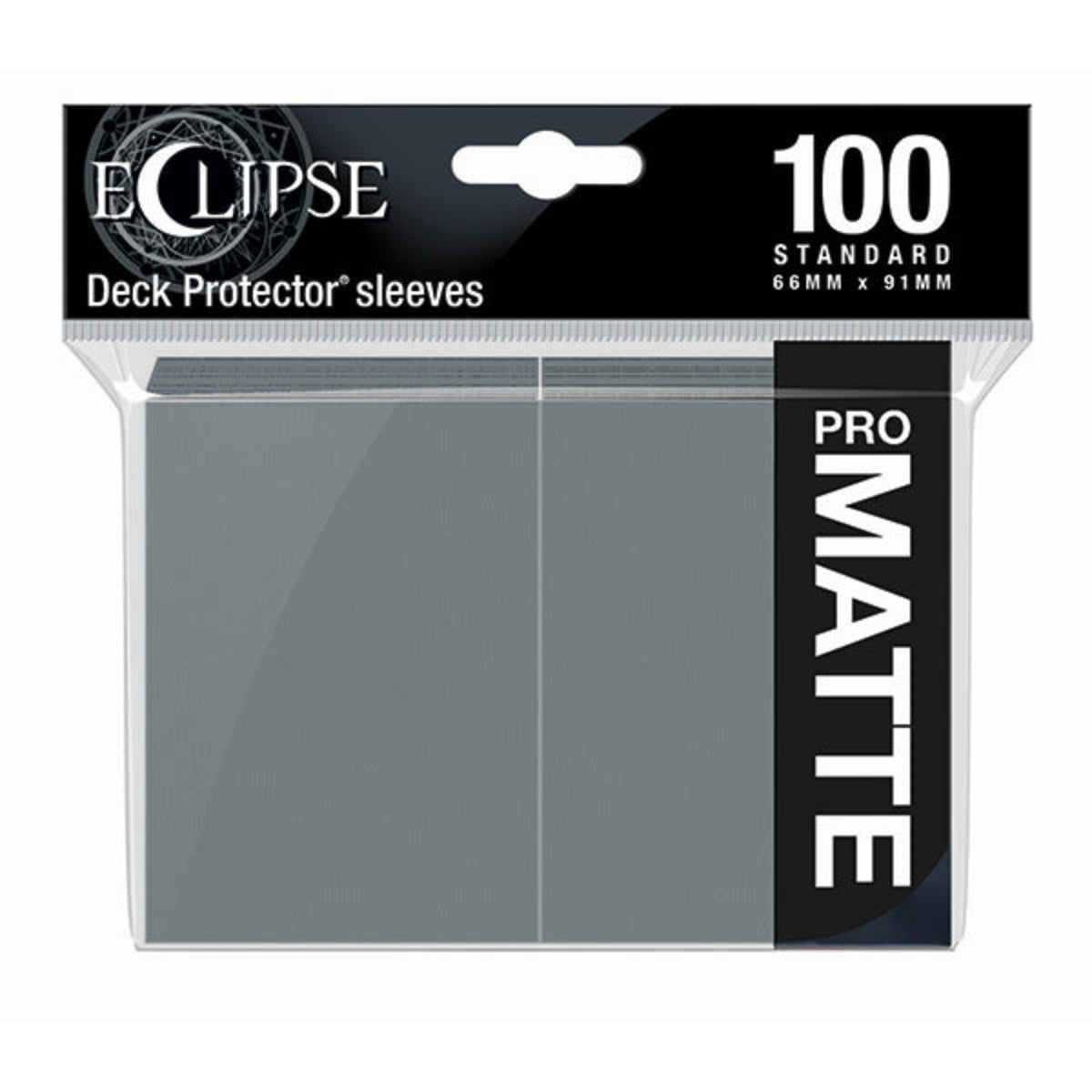 Ultra Pro Eclipse 100 Ct Matte Sleeves - Smoke Grey
