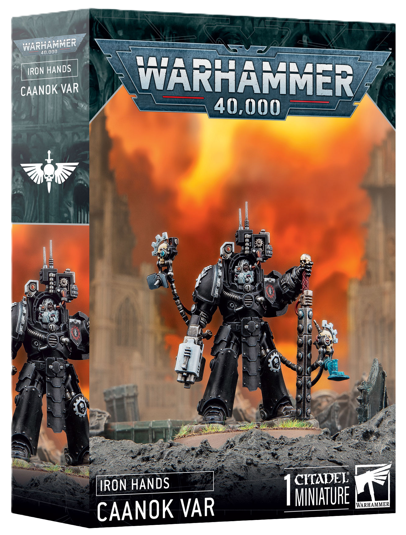 Warhammer 40K Iron Hands Terminator Captain Caanok Var - Preorder