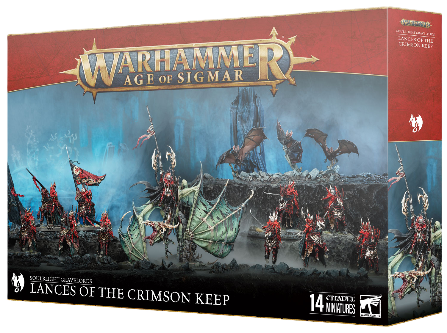 Warhammer AoS Soulblight Gravelords Lances of the Crimson Keep Battleforce - Preorder