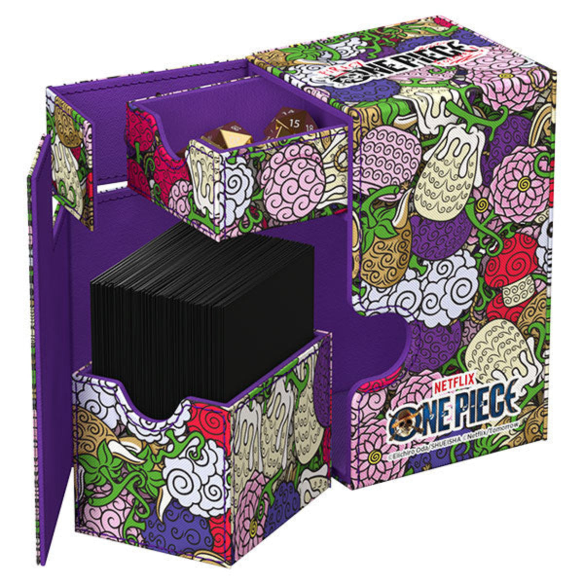 One Piece Devil Fruits Flip n Tray 80 Deck Box