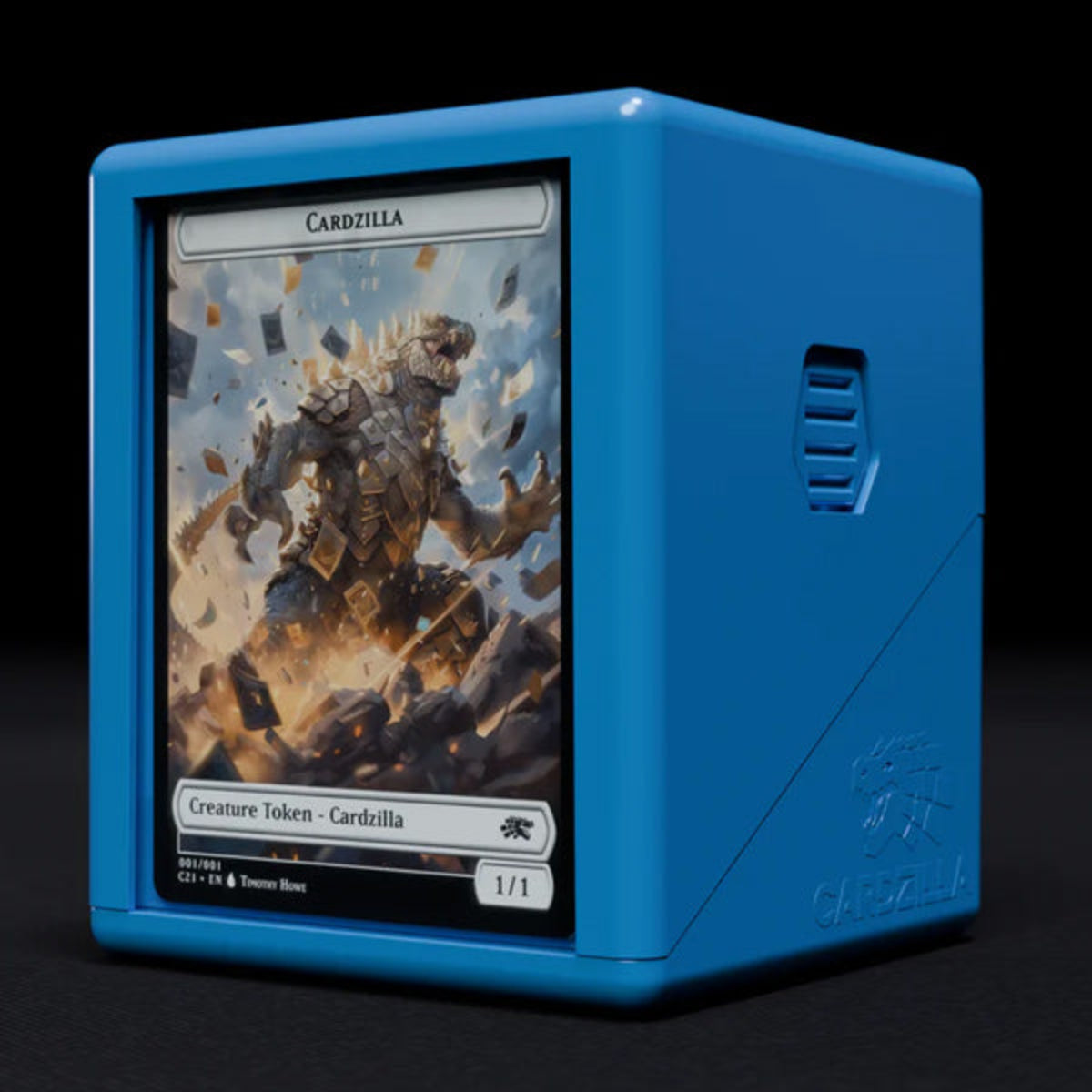 Cardzilla Showcase 100 Deck Box - Blue