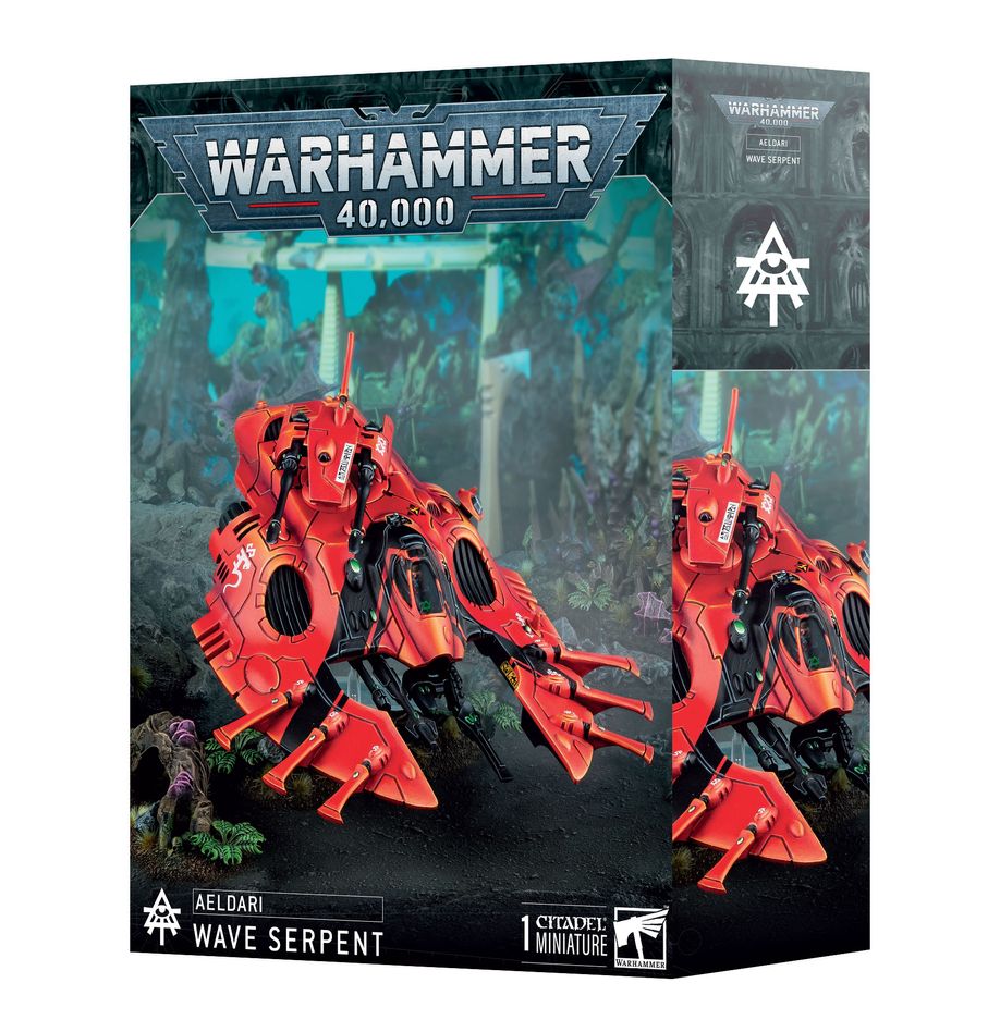 aeldari wave serpent warhammer 40k