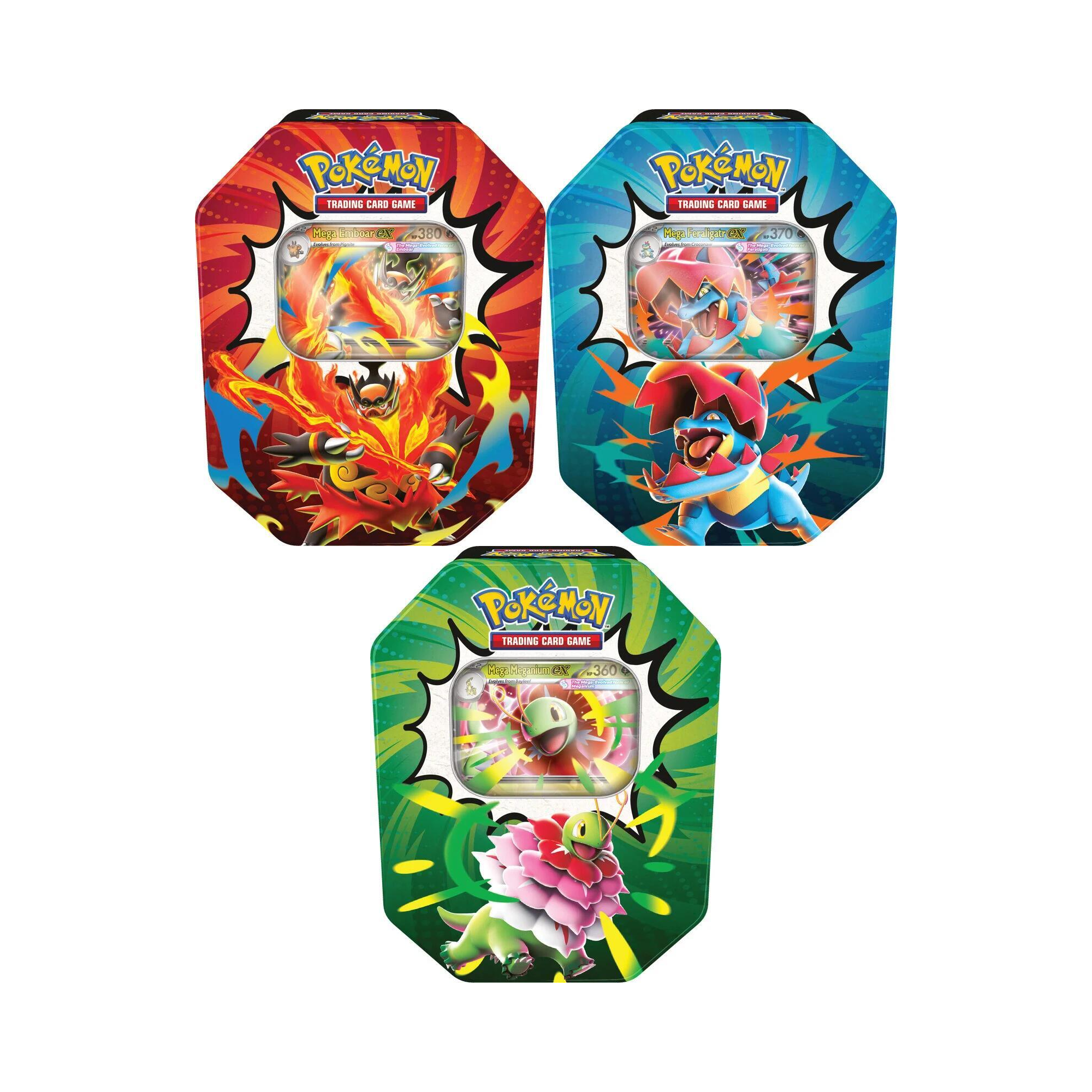 Pokemon ME2.5 Ascended Heroes Tin Set of 3
