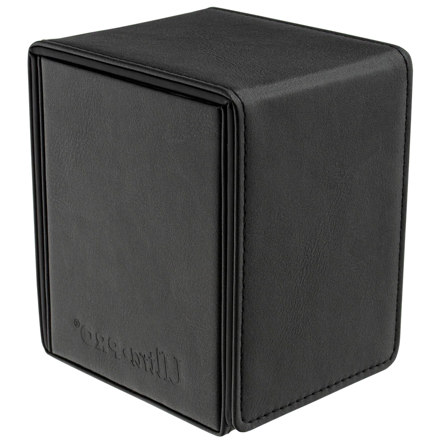 black mtg ultra pro deck box alcove flip