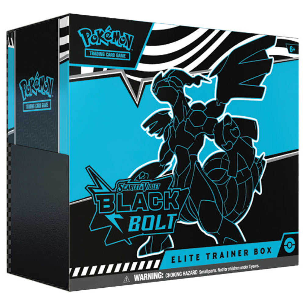 Preorder pokemon scarlet and violet 10.5 black bolt elite trainer box