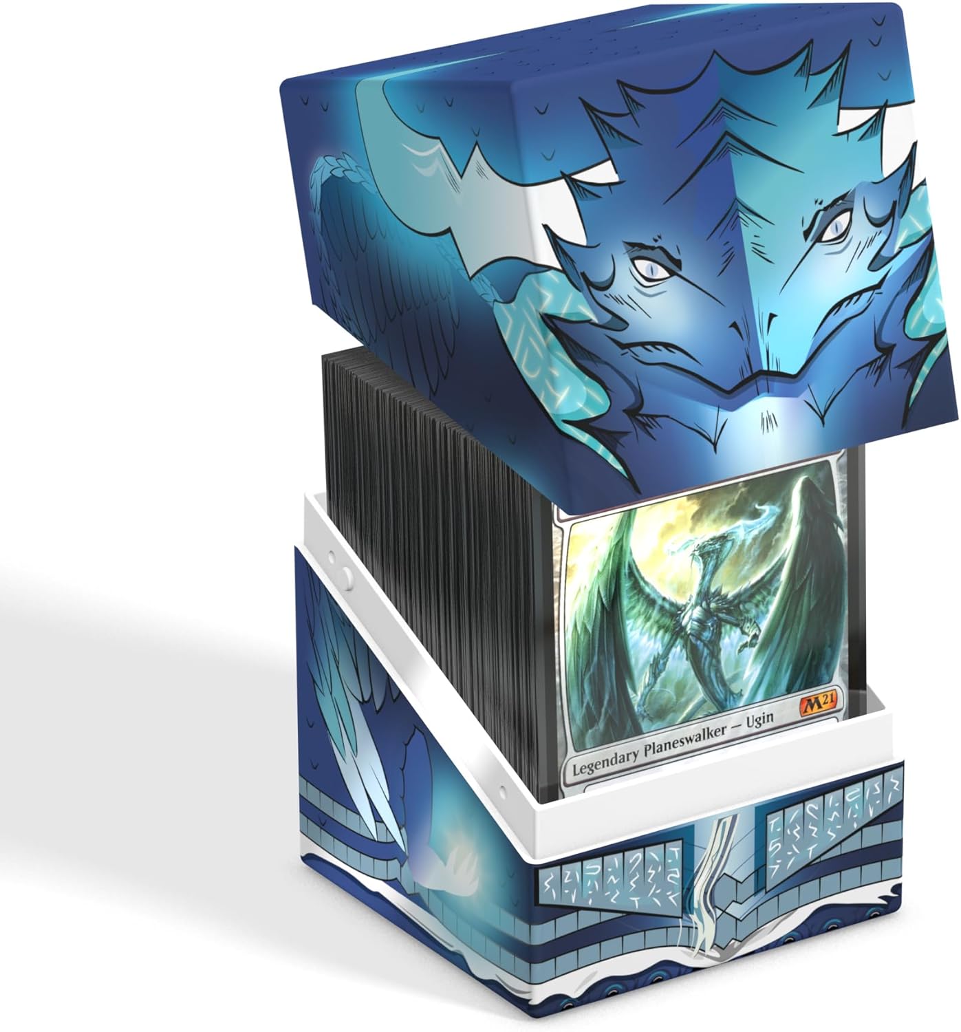 Ultimate Guard Squaroes Boulder 100 Tarkir Dragonstorm Ugin Deck Box