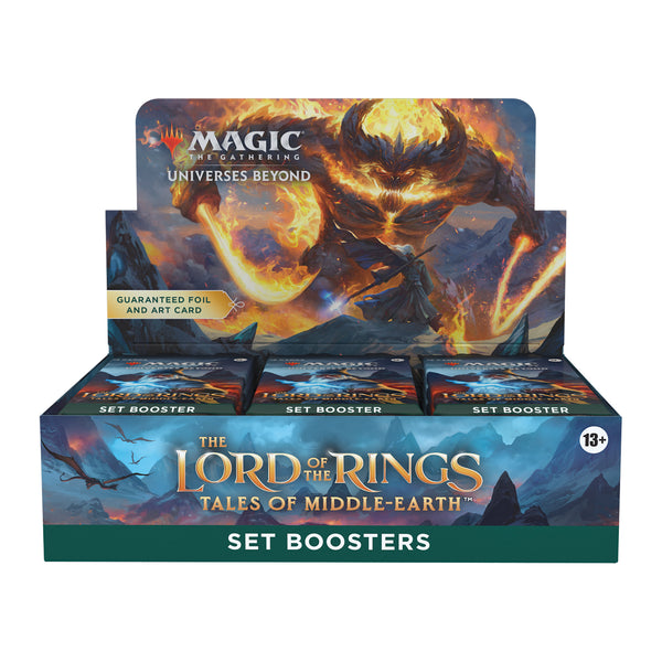 MTG Lord of the Rings Set Booster Box Display